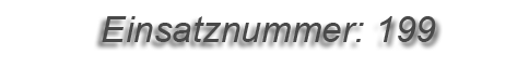 Einsatznummer: 199 Einsatznummer: 199